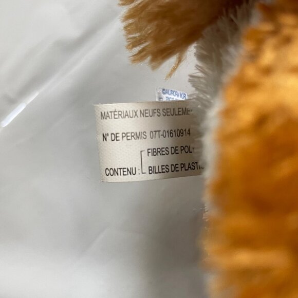 Aurora Plush Squirrel Stuffed Animal Toy 7" Brown & White Polyester Fibers - Picture 7 of 8